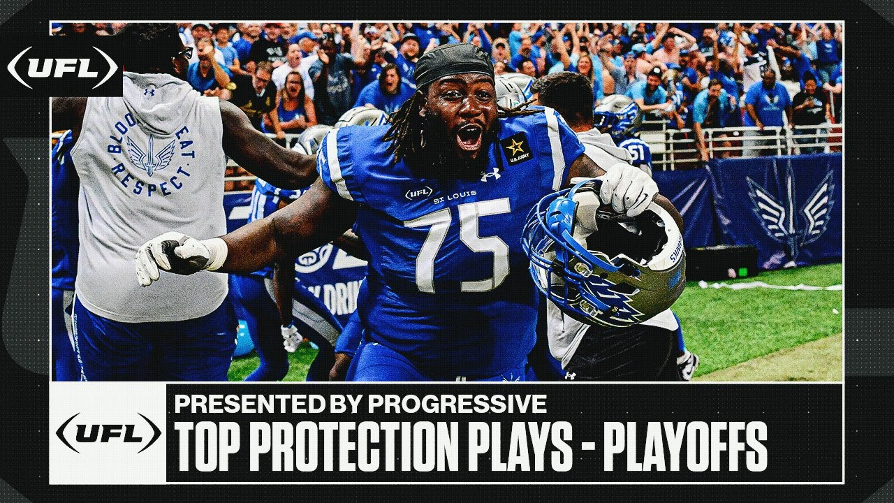 Top Protection Plays from Conference Championships | United Football League